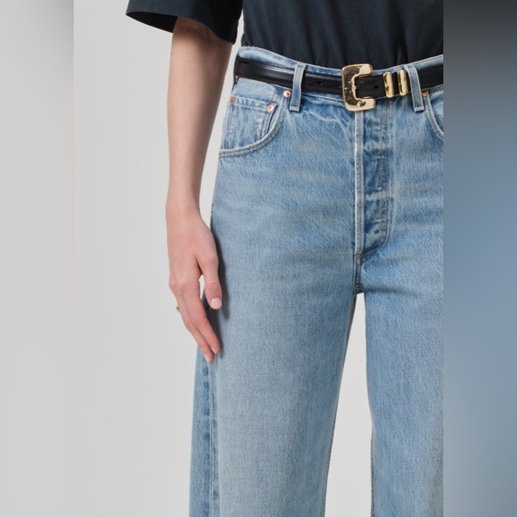 Citizens Of Humanity Light Blue Wide Leg Jeans - Picture 3 of 14